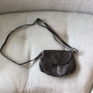 Small Italian Leather Shoulder Bag
